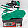 Високі чорні c зеленим кросівки Nike Air Jordan 1. Топ якість! 38. Розміри в наявності: 38, 40, 43, 44., фото 3
