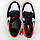 Низькі чорні з червоним кросівки Nike Air Jordan 1. Топ якість! 37. Розміри в наявності: 37, 38, 39, 40, 41., фото 3