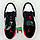 Низькі чорні c червоним кросівки Nike Air Jordan 1 36. Розміри в наявності: 36, 40, 41., фото 2
