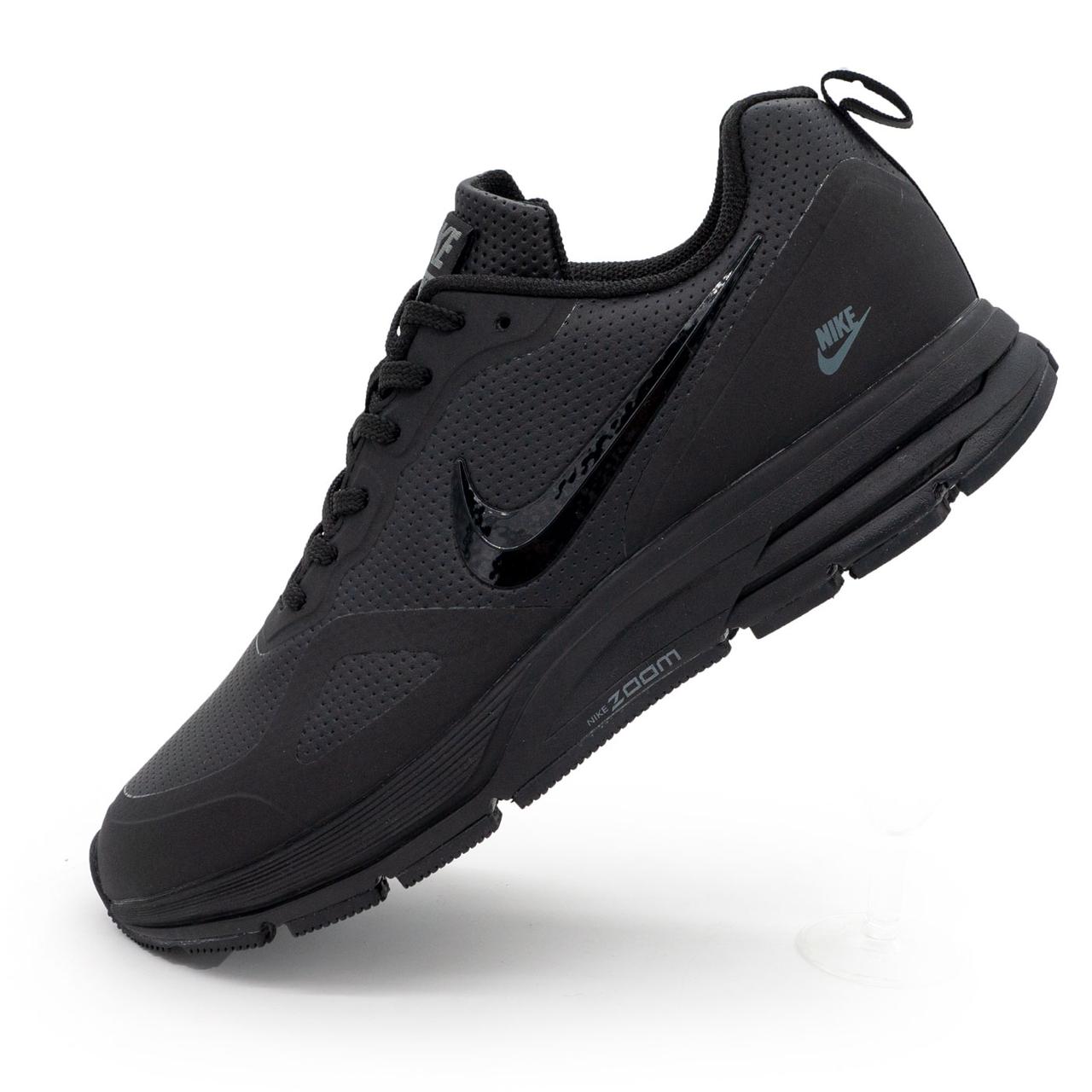Чоловічі осінні чорні кросівки Nike Air Pegasus + 30X - Топ якість! 43. Розміри в наявності: 43.