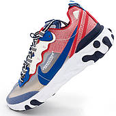 Кросівки Nike React 87 Undercover сині з червоним. Топ якість! 38. Розміри в наявності: 38, 39, 41.