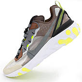 Чоловічі кросівки Nike React 87 Undercover сірі. Топ якість! 41. Розміри в наявності: 41, 42.