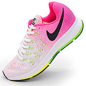 Жіночі кросівки для бігу Nike Zoom Pegasus 33 світло-рожеві. Топ якість! 38. Розміри в наявності: 38.