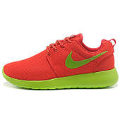 Жіночі кросівки Nike Roshe Run червоні із зеленим. Топ якість !!! 36. Розміри в наявності: 36.