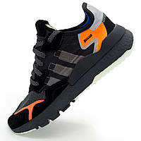 Мужские кроссовки Adidas Nite Jogger черные. Топ качество! 41. Размеры в наличии: 41, 45.