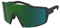 Сонячні окуляри Scott Shield kaki green green chrome
