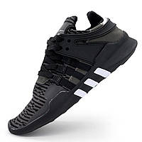 Кроссовки Adidas Equipment support (EQT) полностью черные с серым. Топ качество! 38. Размеры в наличии: 38,