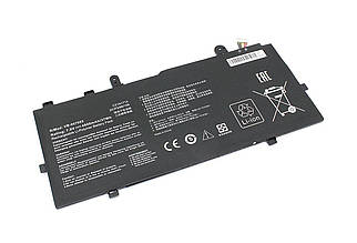 Акумулятор для ноутбука Asus C21N1714 Vivobook Flip TP401N 7.6V Black 4900mAh Аналог