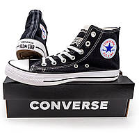 Кеды Converse высокие черно-белые 37. Размеры в наличии: 37, 38, 39, 40, 41, 43, 44.