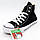 Кеди Converse високі чорно-білі 37. Розміри в наявності: 37, 38, 39, 40, 41, 43, 44., фото 3