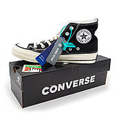 Кеди Even Star  у стилі Converse,конверс Chuck 70 високі чорно-білі 37. Розміри в наявності: 37, 38, 39, 40, 40.5, 41, 42, 44.