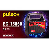 Зарядное устройство для аккумуляторов PULSO BC-15860 6&12V/6A/15-80AHR/светодиодн.индик., фото 4