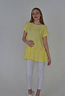 Блуза для вагітних Margaret жовта туніка для вагітних