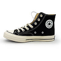 Высокие черно-белые кеды Conceives LE I Sure в стиле конверс, Converse Chuck 70 38. Размеры в наличии: 38, 39,