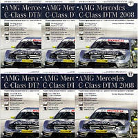 Журналы для сборки АМG Mercedes C-ClassDTM 2008