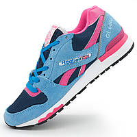 Женские кроссовки Reebok GL6000 J98340 JADE/ DK. BLUE/ PEACH 36. Размеры в наличии: 36, 37, 39.