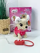 Собака Kikki на дистанційному керуванні (гавкає, співає пісні українською, ходить) M 5596 I UA, фото 2