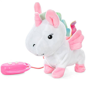 Інтерактивна іграшка Єдиноріг Кікі (музика та звук на укр, ходить, рухає хвостиком) Limo Toy M 5599