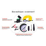 Компресор "Штурмовик" АС-72 150psi/25Amp /90л/2 циліндра /шланг 5,0м/клеми, фото 5