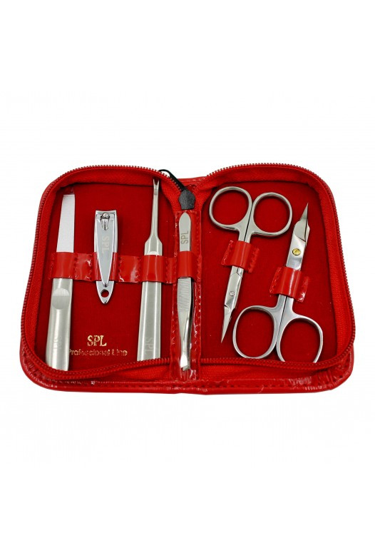 Манікюрний набір світло-червоний SPL 77105AD, фото 1