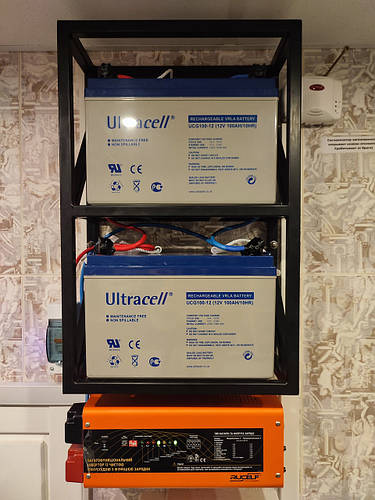 Купить Стеллаж полка для аккумуляторов и бесперебойника ИБП ...