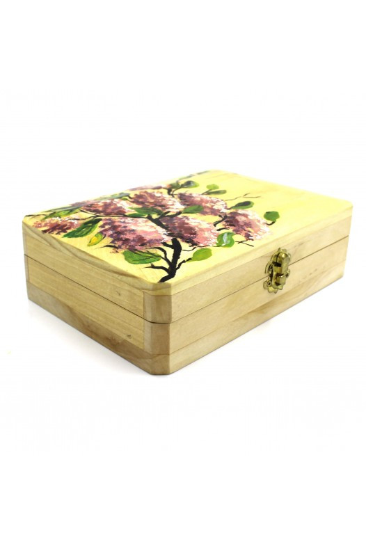 Манікюрний набір - шкатулка з художнім розписом SPL 77920, фото 1