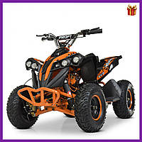 Квадроцикл детский Profi HB-EATV1000Q-7ST V2 Orange (мотор 48V/1000W, аккумуляторы 4x12V/12AH) Оранжевый квадр