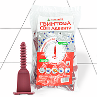 Гвинтова СВП Advanta основа 1,5 мм для плитки товщиною 5-20 мм, 100 шт/пач.