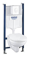 Комплект інсталяції з унітазом 4 в 1 Grohe Solido Ceramic Bundle (39117000)