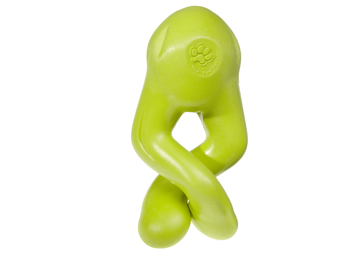 Іграшка для собак West Paw Zogoflex Tizzi для ласощів 11 см Салатовий (ZG060GRN)