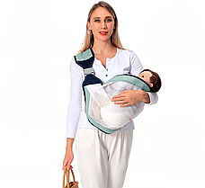 Слінг-переноска для немовлят BABY SLING AND182 / Рюкзак-переноска для новонароджених, фото 3