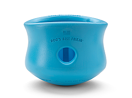 Іграшка для собак West Paw Zogoflex Toppl для ласощів 12 см Блакитний (ZG085AQA)