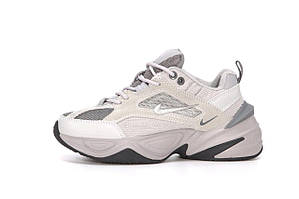 Nike M2K Tekno сірі (Жіночі кросівки Найк М2К Текно)