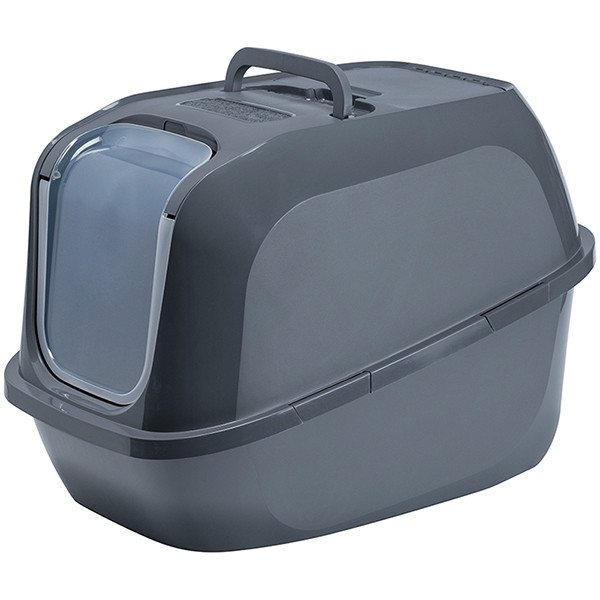 Moderna Mega Deluxe МОДЕРНА МЕГА ДЕЛЮКС закритий туалет з відкидною кришкою для котів, 65.8х48.6х45.8см, фото 1