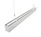 Двосторонній лінійний LED світильник 75Вт сірий, фото 4