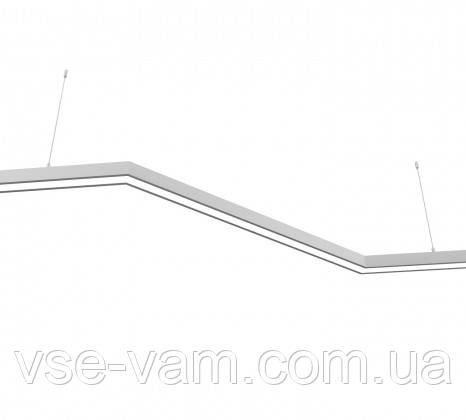 Світлодіодний світильник X-LED 80ВТ Зигзаг (1450*555*43) LSNZ-80