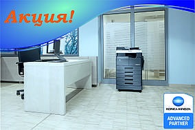 Акційний комплект Konica Minolta bizhub 226 + автоподатчик + дуплекс + мережева карта + опц. панель