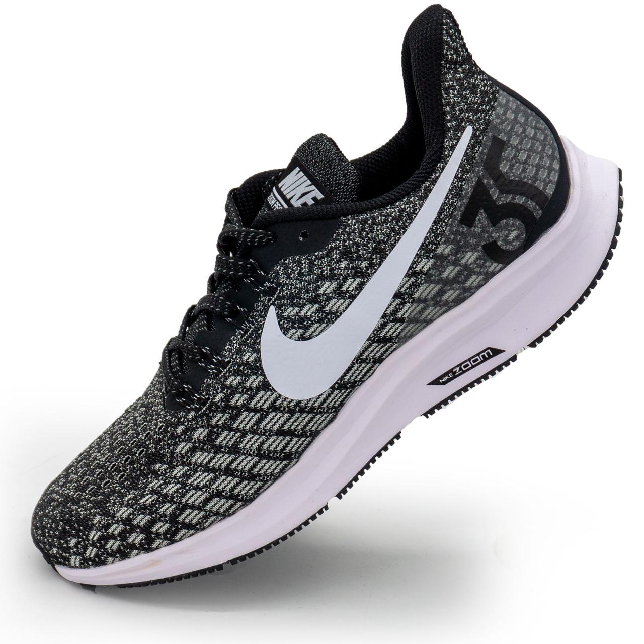Кросівки для бігу Nike Zoom Pegasus 35 чорно-білі. Топ якість! 40. Розміри в наявності: 40, 44.