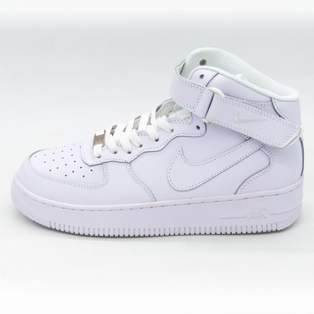 Кросівки Nike Air Force 1 високі білі - Топ якість 38. Розміри в наявності: 38, 39, 40, 41, 42, 43, 44, 45.