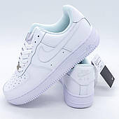 Кросівки Nike Air Force 1 низькі білі - Топ якість 40. Розміри в наявності: 40, 41, 44.