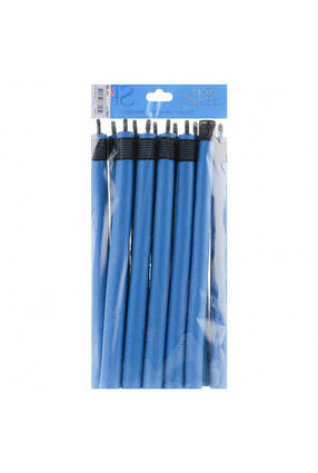 Гнучкі бігуді з липучкою (12 шт) 250 мм, Ø 15 мм SPL 12946