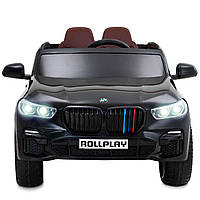 Электромобиль Rollplay двухместный BMW X5M A02, черный 7290113213326