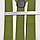 Тактичні підтяжки для штанів E-Tac JH-802 Green, фото 6