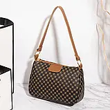 Сумочка жіноча 2023 Vivizhen 022 — Коричнева, фото 3