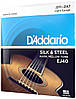 Струни для акустичних гітар D'Addario EJ40 SILK & STEEL FOLK REGULAR LIGHT (11-47), фото 2