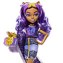 Monster High Clawdeen Wolf HNF74 Лялька Монстр Хай Клодін Вульф Шафа з секретами, фото 7