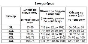 Штани жіночі зимові з начосом зі щільного трикотажу Чорний колір XL, фото 4
