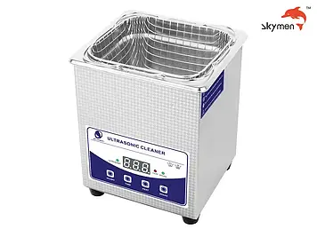 Ультразвуковий очищувач Ультразвукова ванна 2 л Skymen JP-010T з функцією дегазації для очищення (мийка, стерилізатор, очисник)