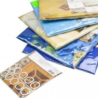 Штора для ванної ATLAS 180х170 атлас, фото 1