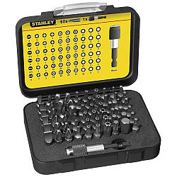 Набір біт STANLEY L=25 мм, 60 предметів+тримач, 1-13-902